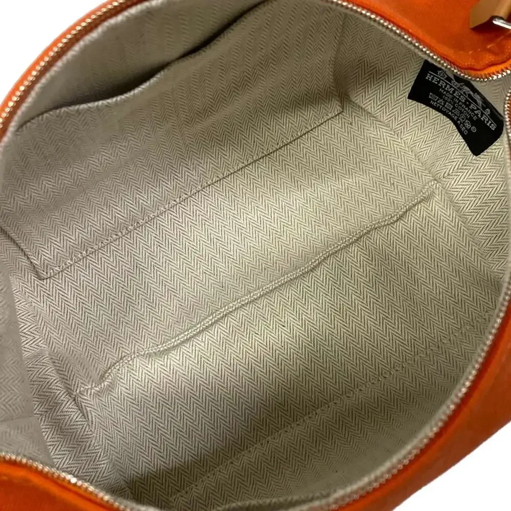 Hermès Handbag Orange Bordeaux